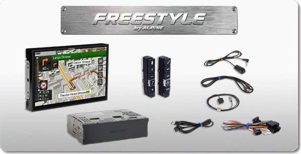 Freestyle 9-Zoll Navigationssystem